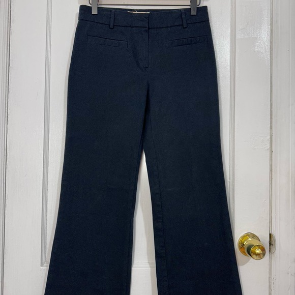 See by Chloé Paris Wide Leg Pants Size‎ 6 Navy Blue Black - Picture 7 of 16